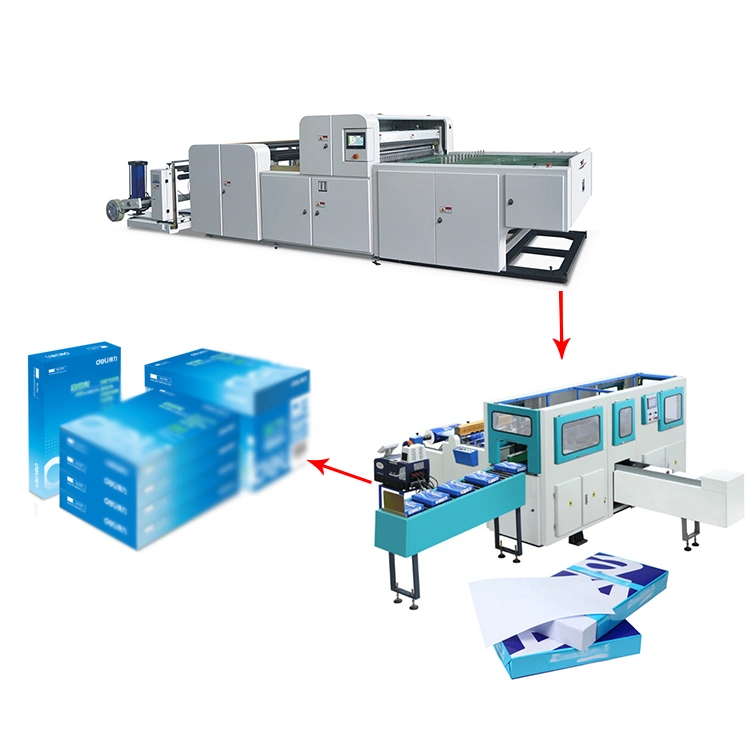Factory Price Automatic A4 Copy Paper Cutting and Packaging Machine Paper Cutting Machine