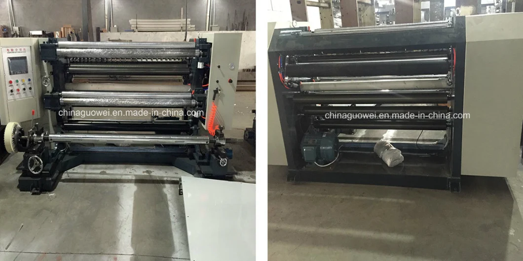 High-Speed PLC Controlled Paper Slitting Machine in 200 M/Min