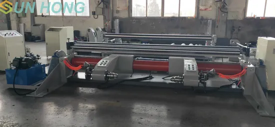 Jumbo Roll Toilet Paper Rewinding Slitting Machine