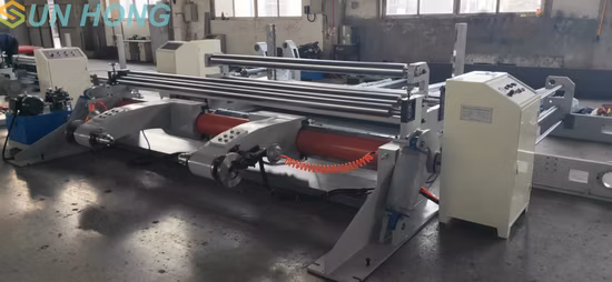 Jumbo Roll Toilet Paper Rewinding Slitting Machine