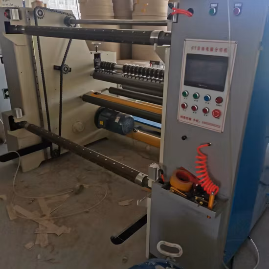 Fully Automatic Fabric Nonwoven Slitting Machine Non Woven Roll Cutting Machine