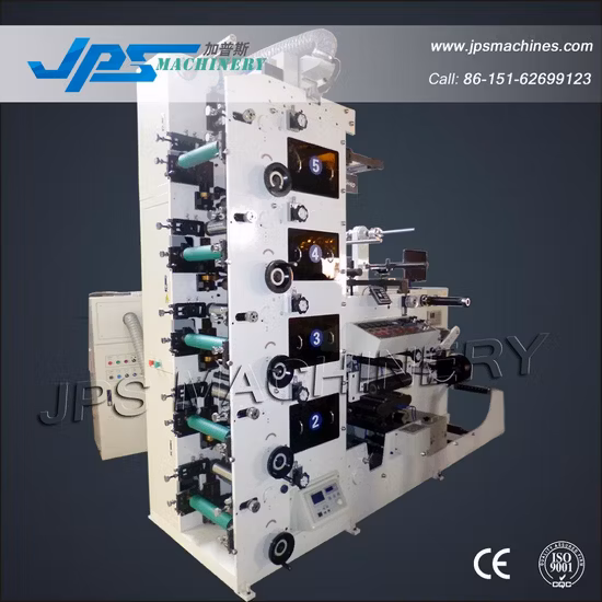 420mm Width Die Cutting Slitting Printing Machine for Transparent OPP Film Roll